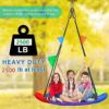 Dakzhou Heavy Duty Swing Hanger 180°+360° Bearing Stainless Steel, for Wooden Porch Swing Yoga Hammock Chair, Sandbag - Image 4