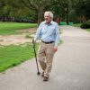 walking cane for men and walking canes for women special balancing - cane walking stick have 10 Adjustable Heights - self standing folding cane, portable collapsible cane, Comfortable - Image 7