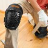 2 Piece Professional Knee Pads for Work, Construction Gel Knee Pads Tools by KingOrigin,With Heavy Duty Foam Padding And Anti-Slip Straps For Indoor and Ourdoor Use - Image 5