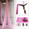 9.2ft Aerial Silk Aerial Yoga Swing Set Aerial Hammock with Hardware Aerial Yoga Hammock for Acrobatic Dance Air Yoga Fitness - Image 3