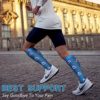 6 Pairs Compression Socks for Women & Men Circulation 20-30mmHg is Best Support for Running,Nursing,Athletic Sports - Image 4