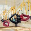 Autoly 30KN Rotating Equipment Suspension Accessory Set, Safety Hook for Tree Swing, Hanging Hammock, Suitable for Aerial Silk, Aerial Yoga, Indoor and Outdoor Rock Climbing, etc. - Image 7