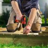 NoCry Home & Gardening Knee Pads - with Lightweight Waterproof EVA Foam Cushion, Soft Inner Liner, and Easy Fit with Adjustable Hook'n'Loop Straps - Image 4