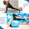 7 Pairs Yoga Socks Women Full Toe Sock Non Slip Sticky Gripper Socks with Strap - Image 6