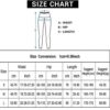 BBY Women's High Waisted Yoga Pants 7/8 Length Leggings with Black foil Stamping - Image 7