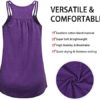 Hibelle Womens Scoop Neck Cute Racerback Yoga Workout Tank Top - Image 4