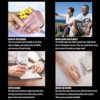 Utdfbwq Grip Training (5-Pack) Kit, Grips for Strength Training, Finger Exerciser, Finger Stretcher, Grip Ring, Stress Relief Grip Ball for Athletes, Musicians, All Men and Women Who Love Sports - Image 8