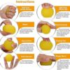 3 Resistance Levels Stress Relief Balls Multiple Resistance Therapy Exercise Gel Squeeze Balls Kits for Hand Finger Wrist Muscles Arthritis Hand Grip Strength Trainer - Image 6