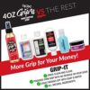 Grip-iT Hand Grip Spray - Better Pole Grip for Pole Dancing - Firm Grip for Aerial Silks & Yoga Swing - Supercharge Your Tennis Overgrips - Pickleball Paddles Grip Replacement - Rosin Based 4 oz - Image 4