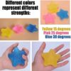 Star Shape Hand Therapy Exercise Balls Fidgets Stress Relief Ball Hand and Finger Grip Strengthening Therapy Exercise Gel Squeeze Balls Kits Rehabilitation & Grip Strengthener - Image 3