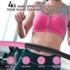 Fiteroc Weighted Fitness Hula Hoop Adult Beginner - Weighted Hula Hoop for Adults - Detachable and Portable - Exercise Holahoop with Jump Rope, Resistance Band and Carry Bag - Image 3