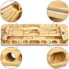 Yes4All Wooden Hang Board/Climbing Board for Doorway - Hand Strengthener Equipment for Training Finger, Grip and Pull Up - Image 4