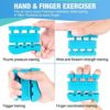 Hand Grip Exerciser Strengthener (5 Piece Set) for Kid Adult, Adjustable Grip Strength Trainer, Hand Squeezer Grip Stress 3D Balls, Finger Strength Trainer for Workout, Stress Relief - Image 6
