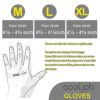 COOLJOB Fleece Lined Winter Work Gloves, Thermal Warm Freezer Gloves for Work Below Zero, Men’s Cold Weather Gloves with Non Slip Grip, Thick Windproof Cycling Biking Gloves, 1 Pair, Medium, Black - Image 7