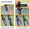 EverStretch Door Anchor for Resistance Bands and Suspension Trainers - Heavy Duty Cushioned Resistance Band Door Anchor - Does Not Move - Does not Damage Doors - Perfect for Home Workouts. - Image 5