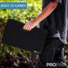 Thick Kneeling Pad, Garden Kneeler for Gardening, Bath Kneeler for Baby Bath, Kneeling Mat for Exercise & Yoga, Knee Pad for Work, Floor Foam Pad, Extra Large (XL) 18 x 11 x 1.5 Inches, Black - Image 7