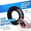 Hand Grip Strengthener (4 Pack) Forearm Exerciser Adjustable Resistance Hand Gripper, Finger Stretcher, Grip Ring and Finger Exerciser for Men and Women, Injury Recovery and Muscle Builder - Image 5
