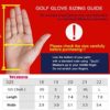 Henzzle Women's Golf Gloves in Pair (Left and Right) with Non-Slip Grip, Soft, Breathable, Nice Grip - 2 Pack - Image 5