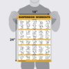 Palace Learning 4 Pack - Suspension Workout Posters Volume 1, 2 & 3 + Bodyweight Exercise Chart - Set of 4 Posters - Image 2