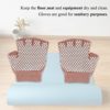 Yoga Gloves - Yoga Glvoes with Grips for Women - 3 Pairs - Pilates Gloves for Women Grip Gloves for Pilates - FYOURH - Image 4