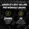C4 Extreme Pre Workout Powder Icy Blue Razz | Preworkout Energy Supplement for Men & Women | 200mg Caffeine + Beta Alanine + Creatine | 60 Servings - Image 2