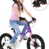 6 Pairs Kids Cycling Gloves Bicycle Non Slip Half Finger Gloves for Summer Outdoor Sport Road Mountain Bike Riding for Boy Girl Youth (2-4 Years) - Image 4
