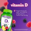 Vitafusion Vitamin D3 Gummy Vitamins, 50mcg per serving, Immune System Support*, Delicious Peach and Berry Flavors, 150 ct (75 day supply) - Image 2