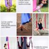 YOGA-YU Yoga Swing Hammock Aerial Yoga Swing Set Anti-Gravity Ceiling Hanging Yoga Hammock Yoga Swing Inversion - Image 7