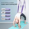 Xiaokeis Aerial Yoga Swing Set, Yoga Hammock Trapeze Swing, Flying Yoga Inversion Tool, Antigravity Ceiling Hanging Yoga Sling for Indoor Outdoor Inversion Therapy (Purple) - Image 6