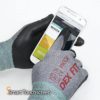 DEX FIT Nitrile Work Gloves FN330, 3D Comfort Stretch Fit, Power Grip, Smart Touch, Durable Foam Coated, Thin & Lightweight, Machine Washable, Grey M (8) 3 Pairs - Image 4