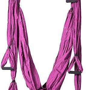 MIFXIN Aerial Yoga Swing Set Trapeze Yoga Kit Ultra Strong Antigravity Yoga Hammock Sling Inversion Swing Tool for Air Yoga Inversion Exercise
