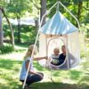 Aerial Yoga Swing Stand, AUDORS Indoor Swing Stand Aerial Silks Stand Multifunctional Metal Frame Hanging Tent for Adults - Hold Up to 550 Lbs - Image 2