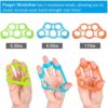 Hand Grip Strength Trainer, (6pcs) Hand Exerciser, Finger Stretchers, Hand Grip Exerciser Strengthener, Relieve Carpal Tunnel, Hand Therapy, Perfect for Musicians, Athletes, Rock Climbing - Image 4