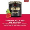 Redcon1 - Total War Preworkout Powder - Strawberry Kiwi - 30 Servings - Insane Energy, Laserlike Focus, Insane Endurance (Strawberry Kiwi) - Image 6