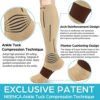 NEENCA Compression Socks, Medical Athletic Calf Socks for Injury Recovery & Pain Relief, Sports Protection—1 Pair, 20-30 mmhg - Image 3