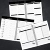 Black Fitness Journal Workout Book - Fitness Planner - Daily Log Planner - Workout Log Book for Weight Loss, Lifting, WOD for Men & Women to Track Goals & Muscle Gain -Workout Accessories - Image 3