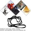 NRC&XRC Aerial Yoga Hammock Daisy Chains, 22kN Adjustable Daisy Chain Strap with Loops, Climbing Strap Nylon Chain Sling, No Stretch(150mm) - Image 6