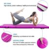 Matladin 6' Folding Tri-fold Gymnastics Gym Exercise Aerobics Mat, 6ft x 2ft x 2in PU Leather Tumbling Mats with Hook & Loop Fastener for Stretching Yoga Cheerleading Martial Arts - Image 4