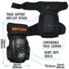 2 Piece Professional Knee Pads for Work, Construction Gel Knee Pads Tools by KingOrigin,With Heavy Duty Foam Padding And Anti-Slip Straps For Indoor and Ourdoor Use - Image 2
