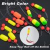 Dr.Fish 5 Pack Pompano Rigs Surf Fishing Rigs Snell Floats Fishing Beads Circle Hooks Saltwater Fishing Swivels Duo Lock Snaps - Image 3