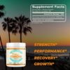American Standard Supplements Pure Creatine Monohydrate Micronized Powder, Unflavored, Muscle Growth & Recovery, Performance, Endurance, Strength, Workout, 5000mg per Serving, 60 Servings, 300 Gram - Image 2