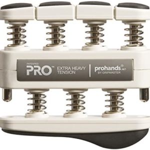 PROHANDS PRO Hand Exerciser, Finger Exerciser (Hand Grip Strengthener), Spring-Loaded, Finger-Piston System, Isolate and Exercise Each Finger