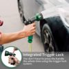 AUTOMAN-Garden-Hose-Nozzle,ABS Water Spray Nozzle with Heavy Duty 7 Adjustable Watering Patterns,Slip Resistant for Watering Plants,Lawn& Garden,Washing Cars,Cleaning,Showering Pets & Outdoor Fun. - Image 6