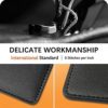 Phone Card Holder, Leather Phone Wallet Stick On, Stretchy Card Holder for Back of Phone Credit Card Holder for Phone Case Compatible with Most of Cell Phone (iPhone, Samsung) - 2Pack Black - Image 5