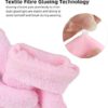 ZEPOHCK Moisturizing Gloves with Touchscreen for Dry Cracked Hands Spa, Gel Lining Infused with Essential Oils and Vitamins Moisten Hands Skin [One Size Fits Women and Men, Pink] (Gloves) - Image 4