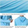 Willit Men's UPF 50+ Sun Protection Hoodie Shirt Long Sleeve SPF Fishing Outdoor UV Shirt Hiking Lightweight - Image 5