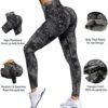 OMKAGI Women Scrunch Butt Lifting Leggings Seamless High Waisted Workout Yoga Pants - Image 3