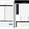 Black Fitness Journal Workout Book - Fitness Planner - Daily Log Planner - Workout Log Book for Weight Loss, Lifting, WOD for Men & Women to Track Goals & Muscle Gain -Workout Accessories - Image 6