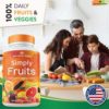 Simply Nature's Promise - Fruit and Vegetable Supplements - 90 Veggie and 90 Fruit Capsules - Made with Whole Food Superfoods, Packed Vitamins & Minerals - Soy Free - No Fillers or Extracts - Image 2