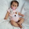 GOAROY Reborn Baby Dolls Girl Maddie - 20 Inch Realistic Newborn Baby Dolls Lifelike Real Baby Dolls That Look Real Soft Vinyl Real Life Baby Doll Gift for Kids Age 3+ - Image 3